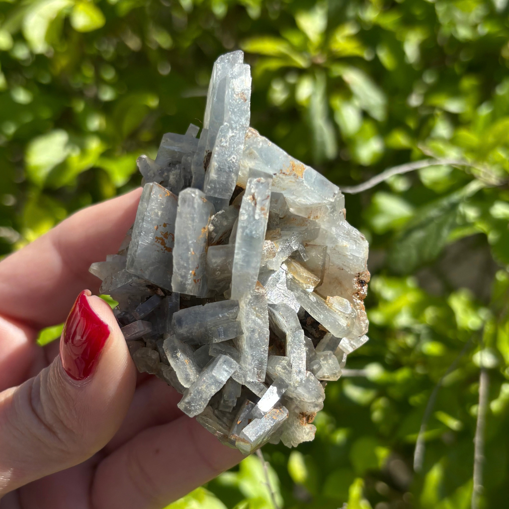 Bladed Celestine with Sulphur Specimen