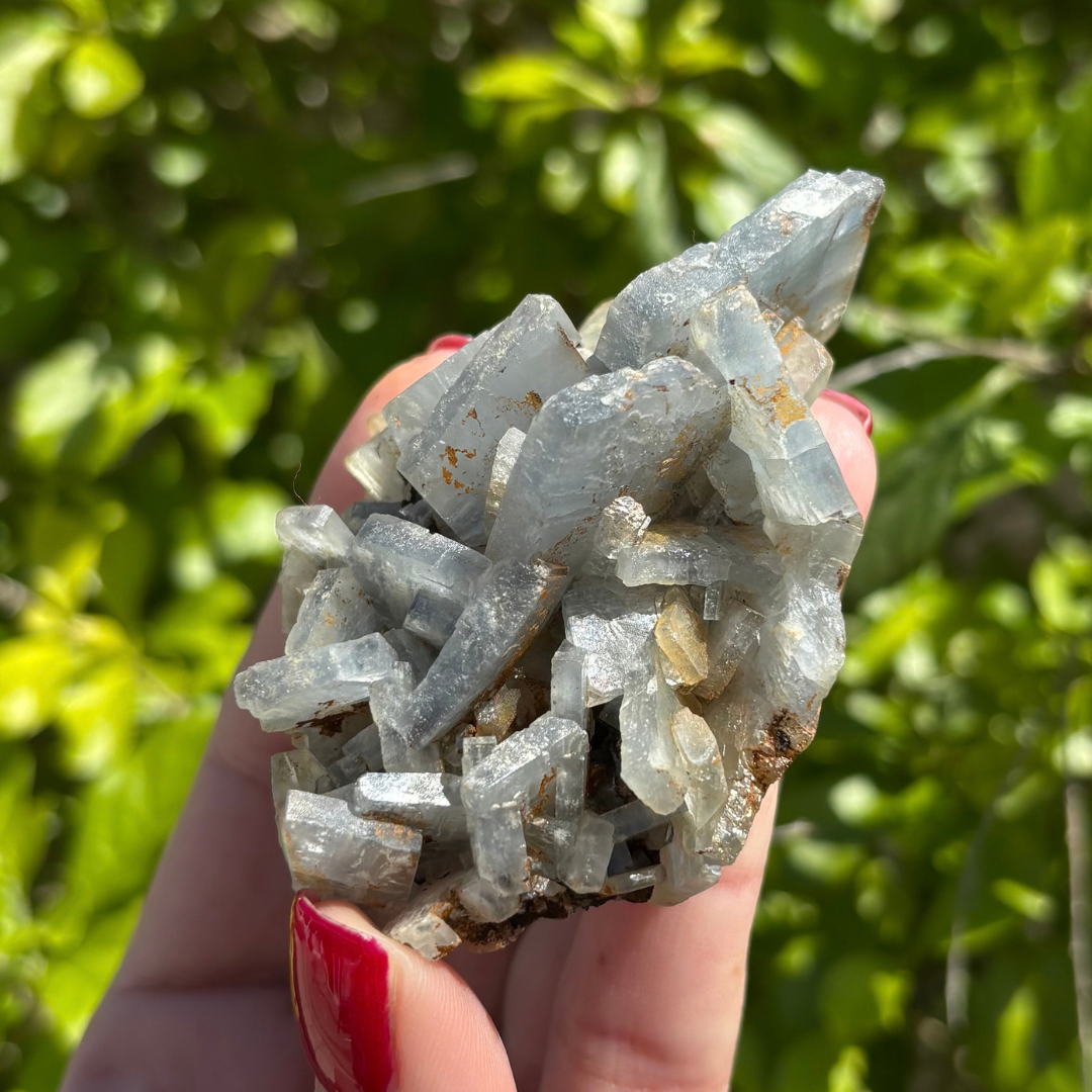 Bladed Celestine with Sulphur Specimen