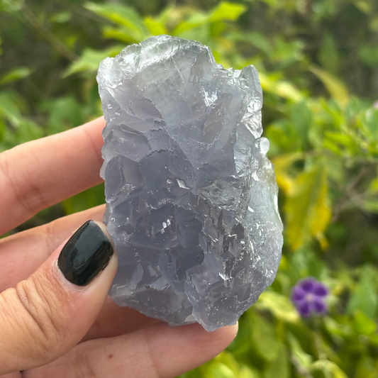 Blue Purple Fluorite Specimen