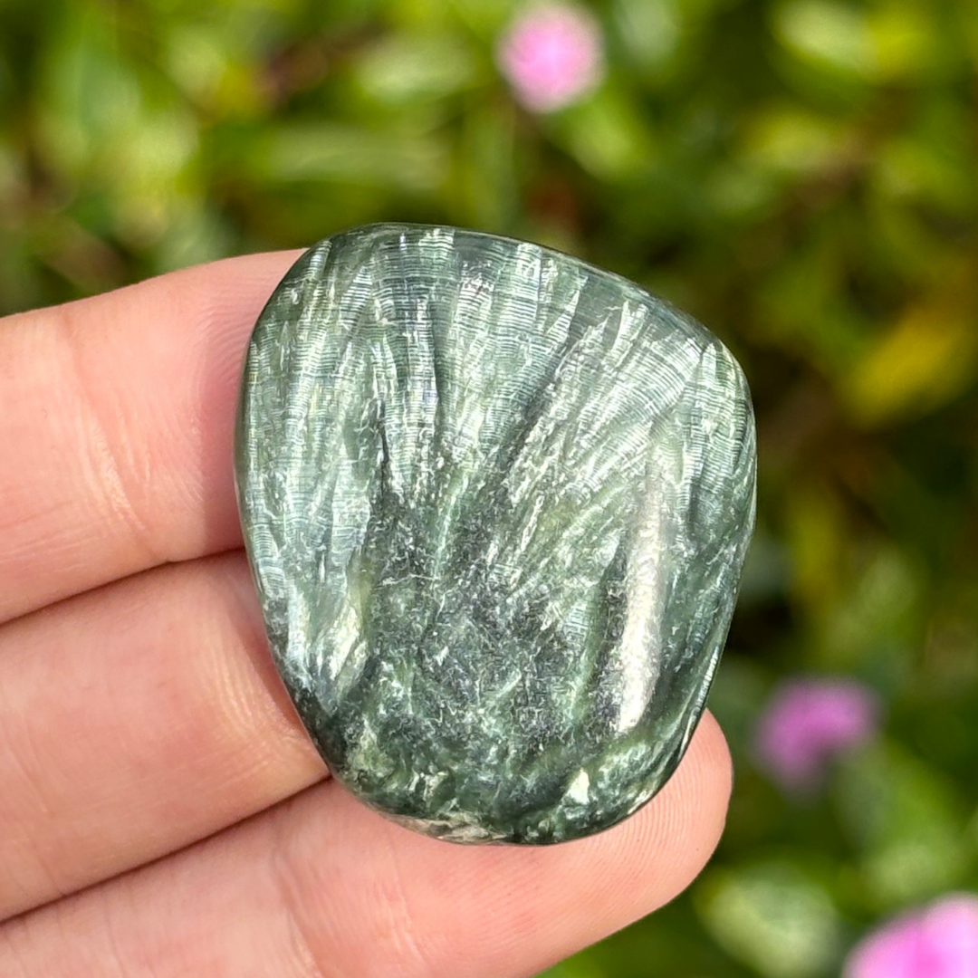 Seraphinite Polished Stone