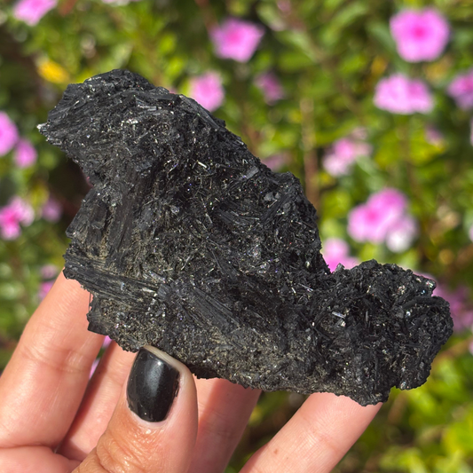 Black Tourmaline Specimen