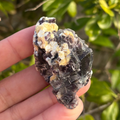 Fluorite (Green & Purple) with Schorl & Muscovite Specimen