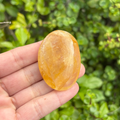 Golden Healer Hematoid Quartz Palm Stone