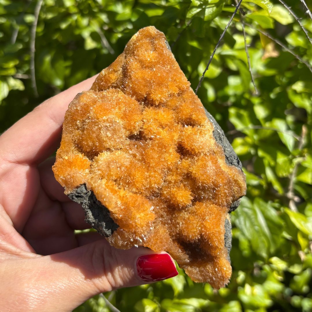 Orange Calcite Specimen