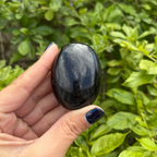 Black Tourmaline Palm Stone