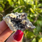 Fluorite (Green & Purple) with Schorl & Muscovite Specimen