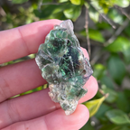Fluorite (Green) with Schorl & Muscovite Specimen