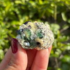 Fluorite (Green & Purple) with Schorl & Muscovite Specimen
