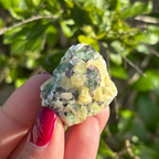 Fluorite (Green & Purple) with Schorl & Muscovite Specimen