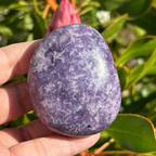 Lepidolite Palm Stone