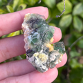 Fluorite (Green & Purple) with Schorl & Muscovite Specimen