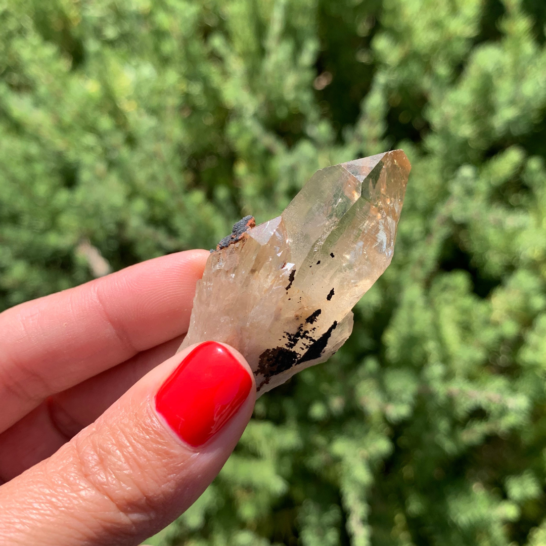 Kundalini Citrine Quartz Point - 27g