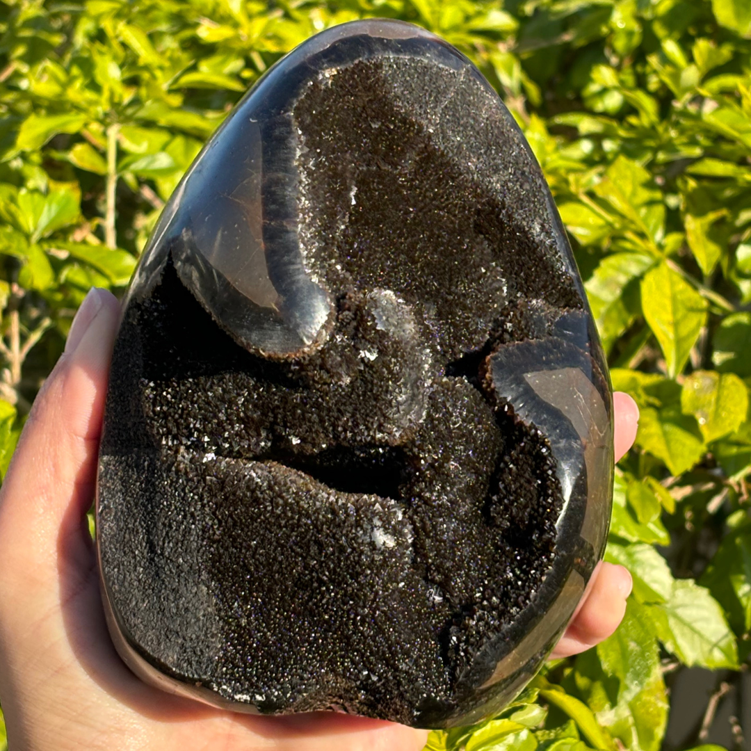 Septarian Geode (Dragon Egg) Self Standing
