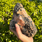 Calcite (Orange) with Phlogopite Mica Specimen