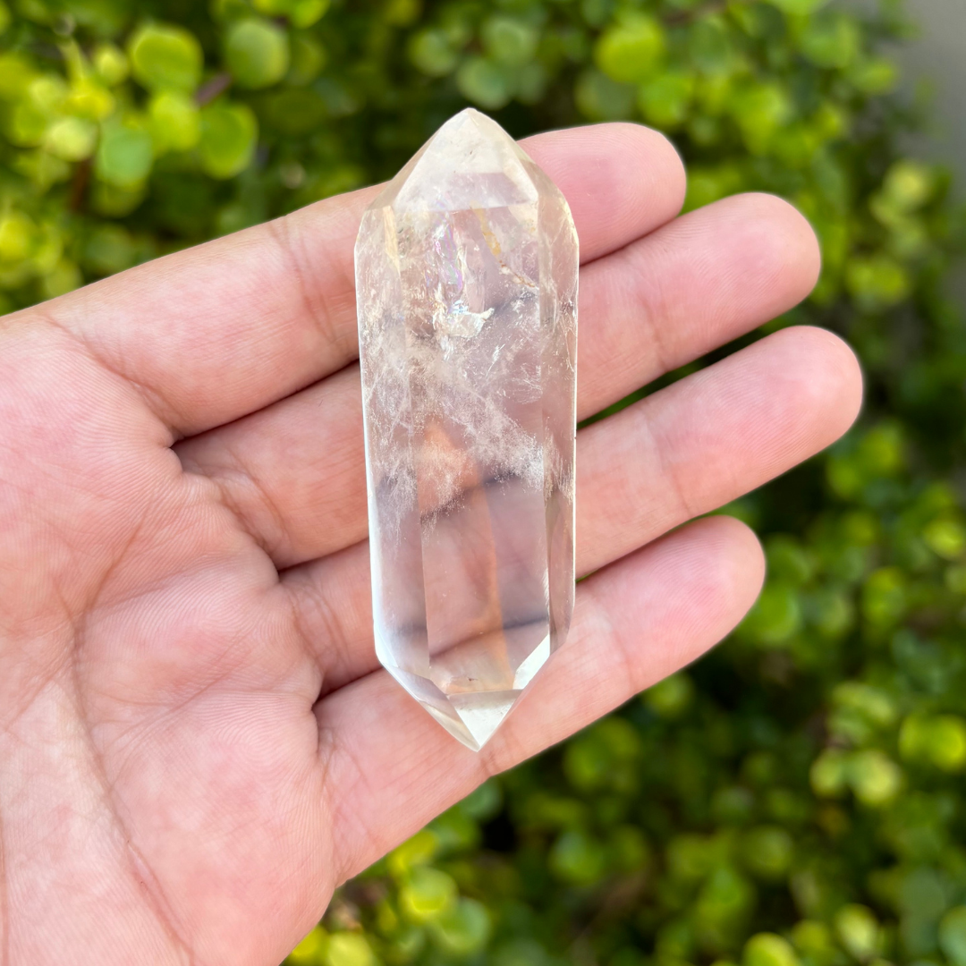 Clear Quartz Double Terminated Point