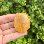 Golden Healer Hematoid Quartz Palm Stone