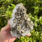Quartz with Pyrite Specimen