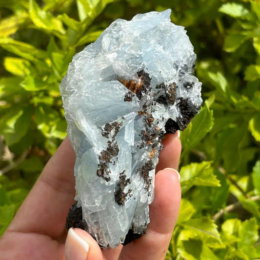 Blue Baryte Specimen