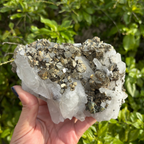 Quartz with Pyrite Specimen