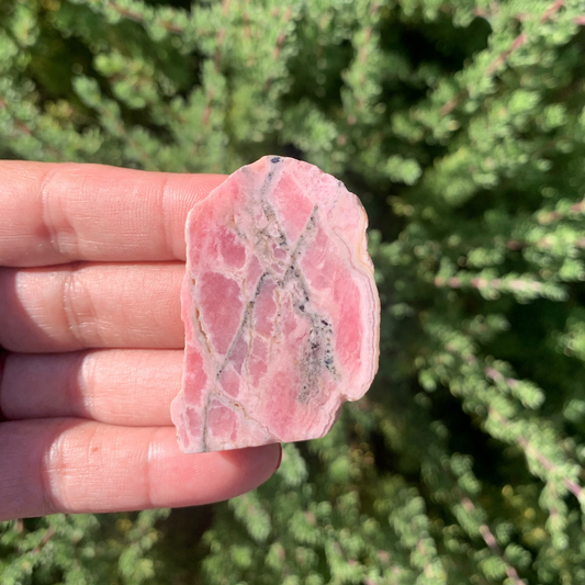 Rhodochrosite Slice