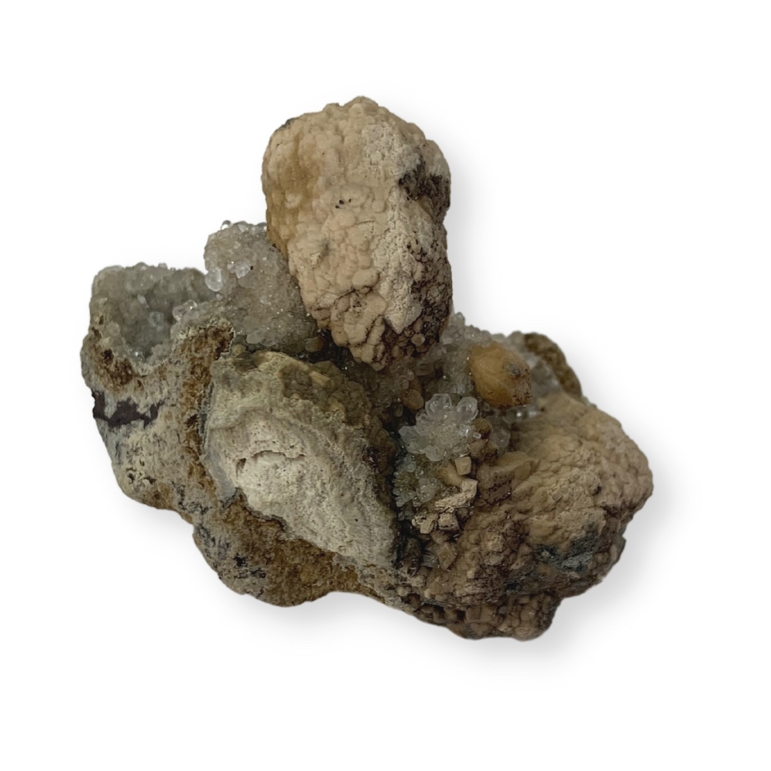 Olmiite / Poldervaartite with Calcite Specimen