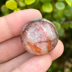 Red Hematoid Quartz Pebble