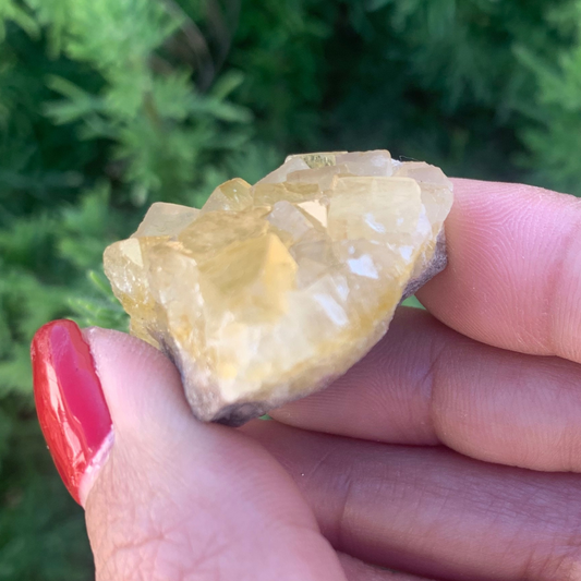 Yellow Fluorite Cluster - Spain