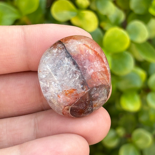 Red Hematoid Quartz Pebble