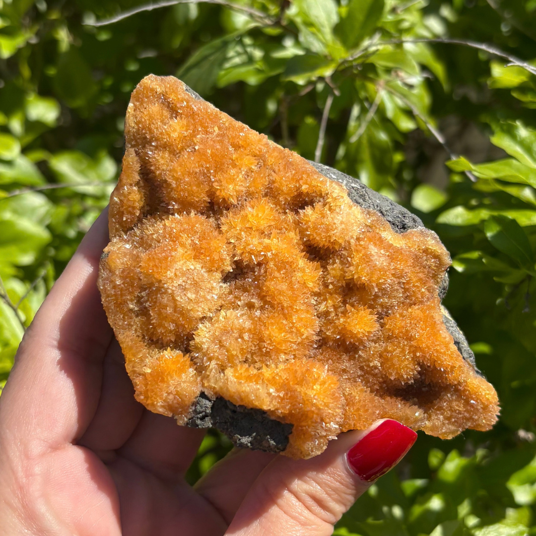 Orange Calcite Specimen
