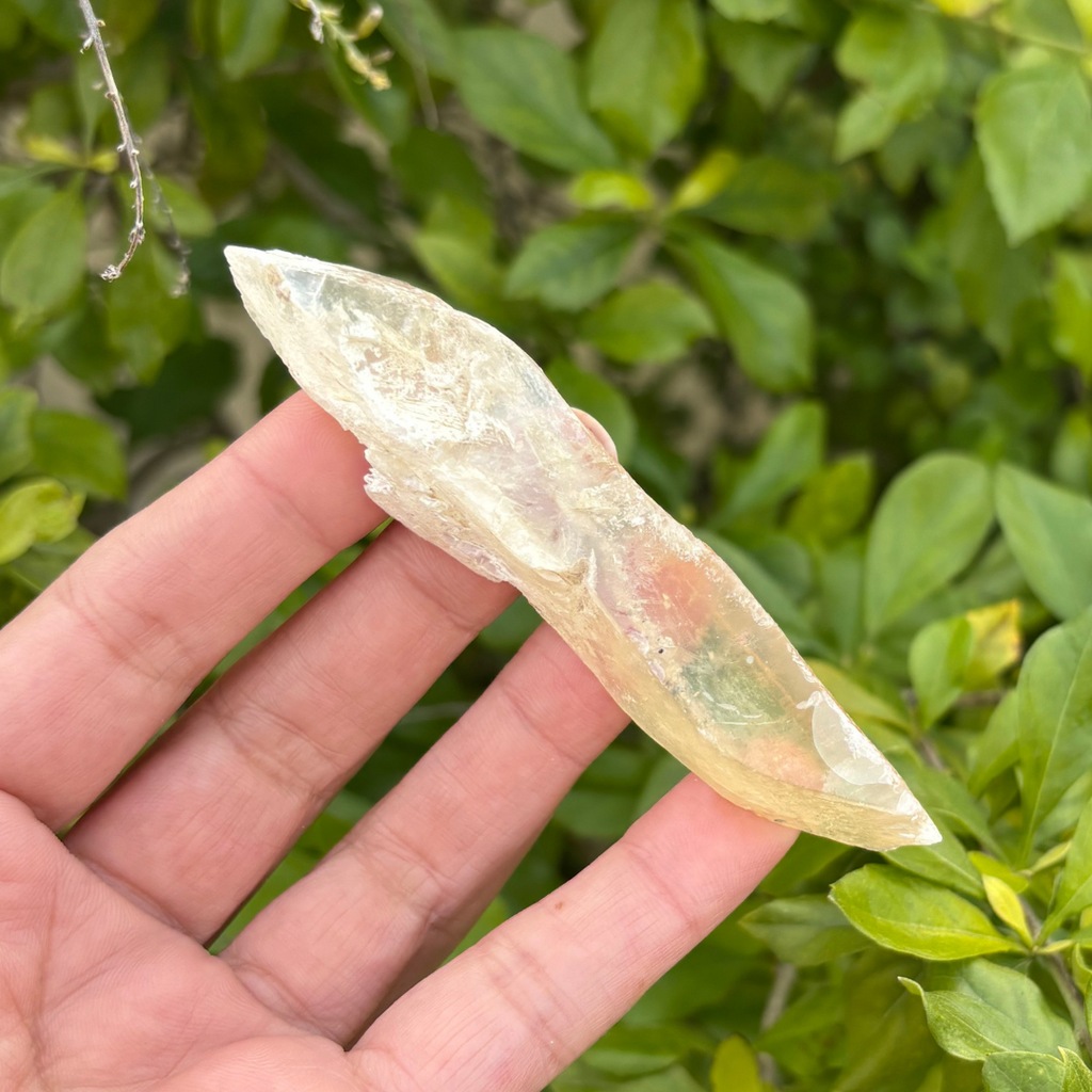 Selenite - Golden (Fluoresces under UV light)