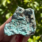 Gibbsite, Malachite, Calcite & Rosasite Specimen