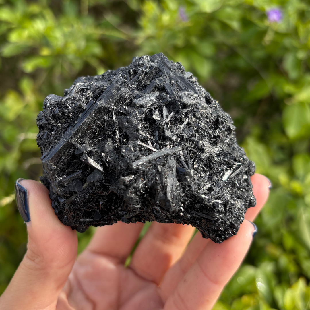 Black Tourmaline Specimen