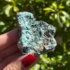 Gibbsite, Malachite, Calcite & Rosasite Specimen