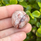 Red Hematoid Quartz Pebble