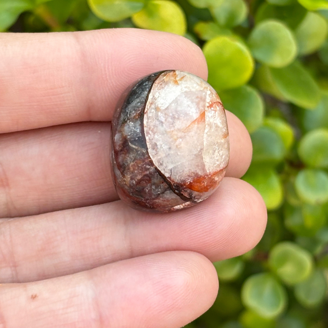 Red Hematoid Quartz Pebble