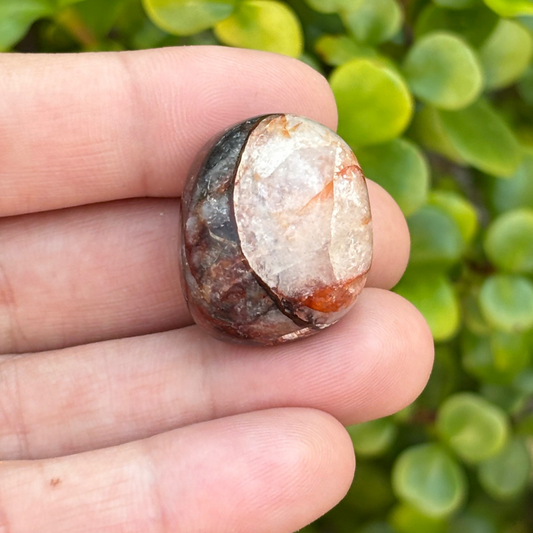 Red Hematoid Quartz Pebble