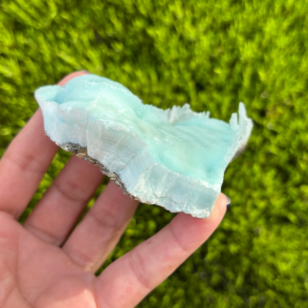 Aragonite (Blue) Specimen