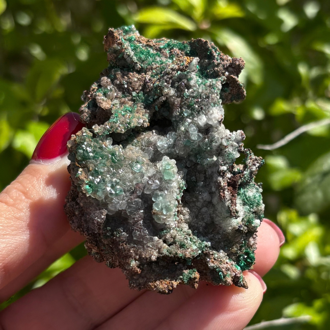Malachite & Calcite Specimen