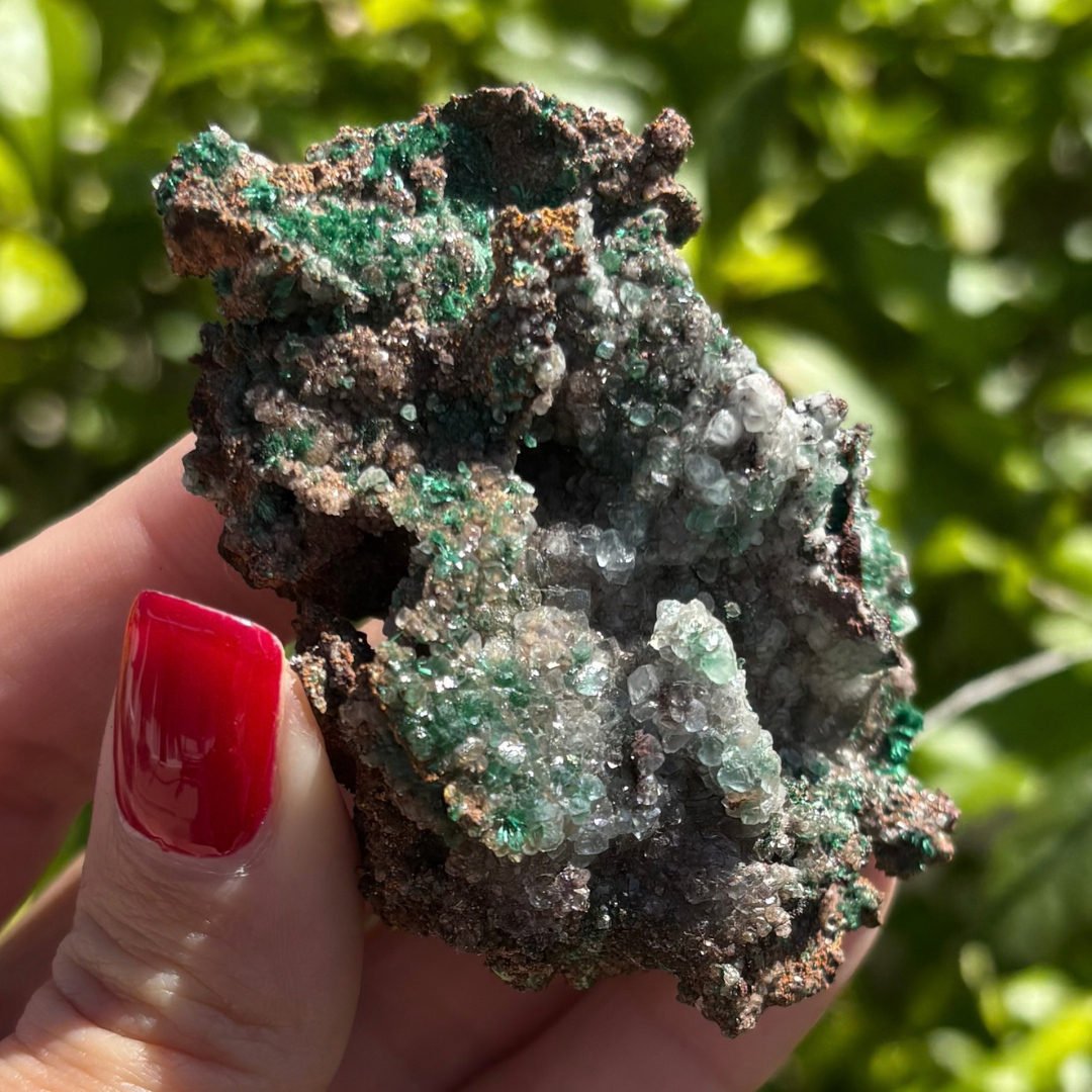 Malachite & Calcite Specimen