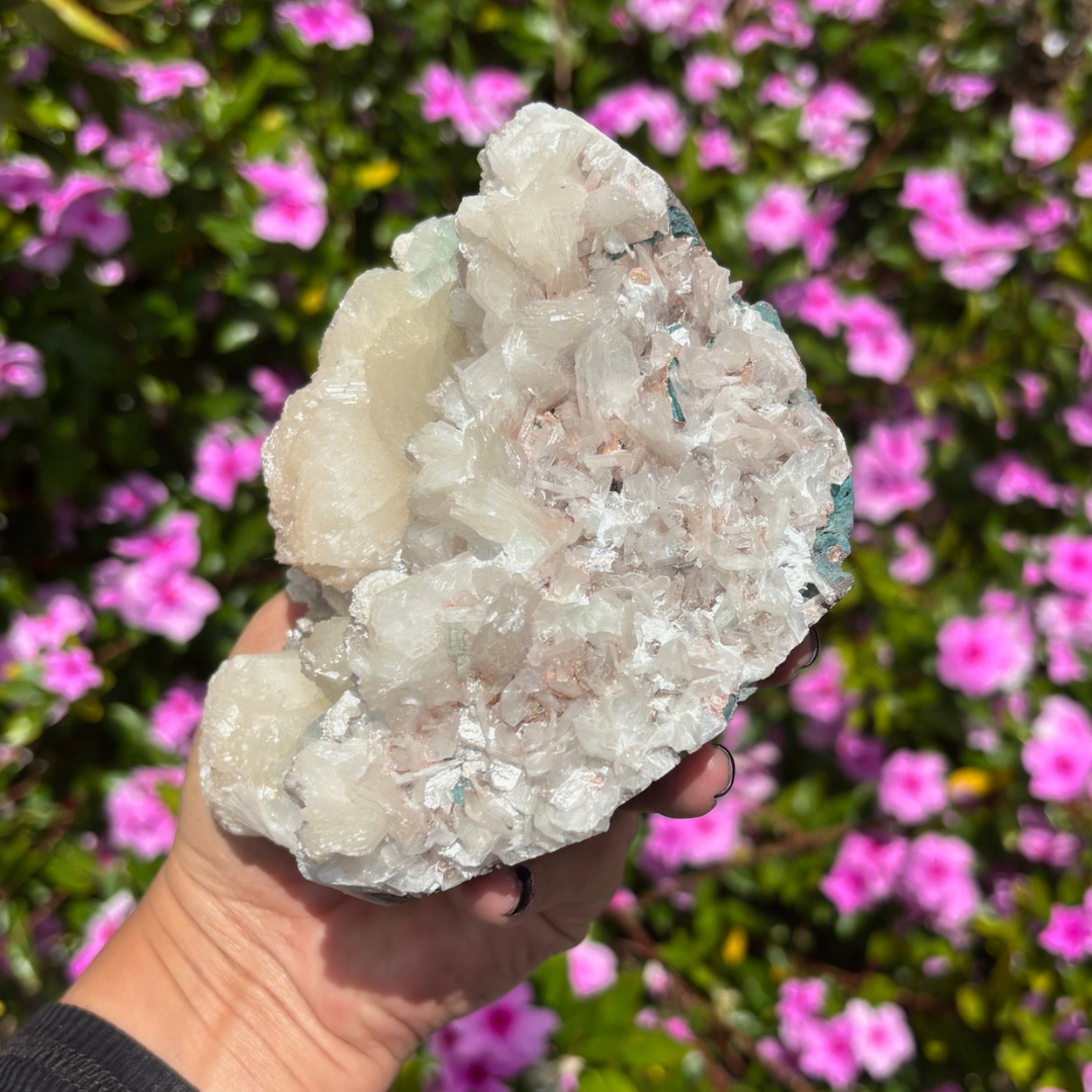 Apophyllite with Stilbite Specimen