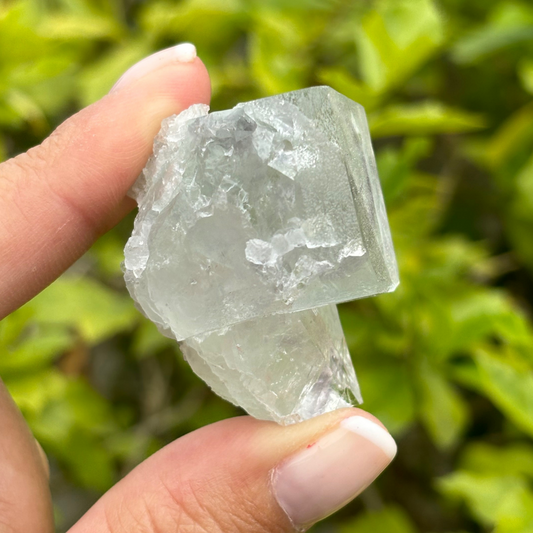 Soft Green Fluorite Cluster