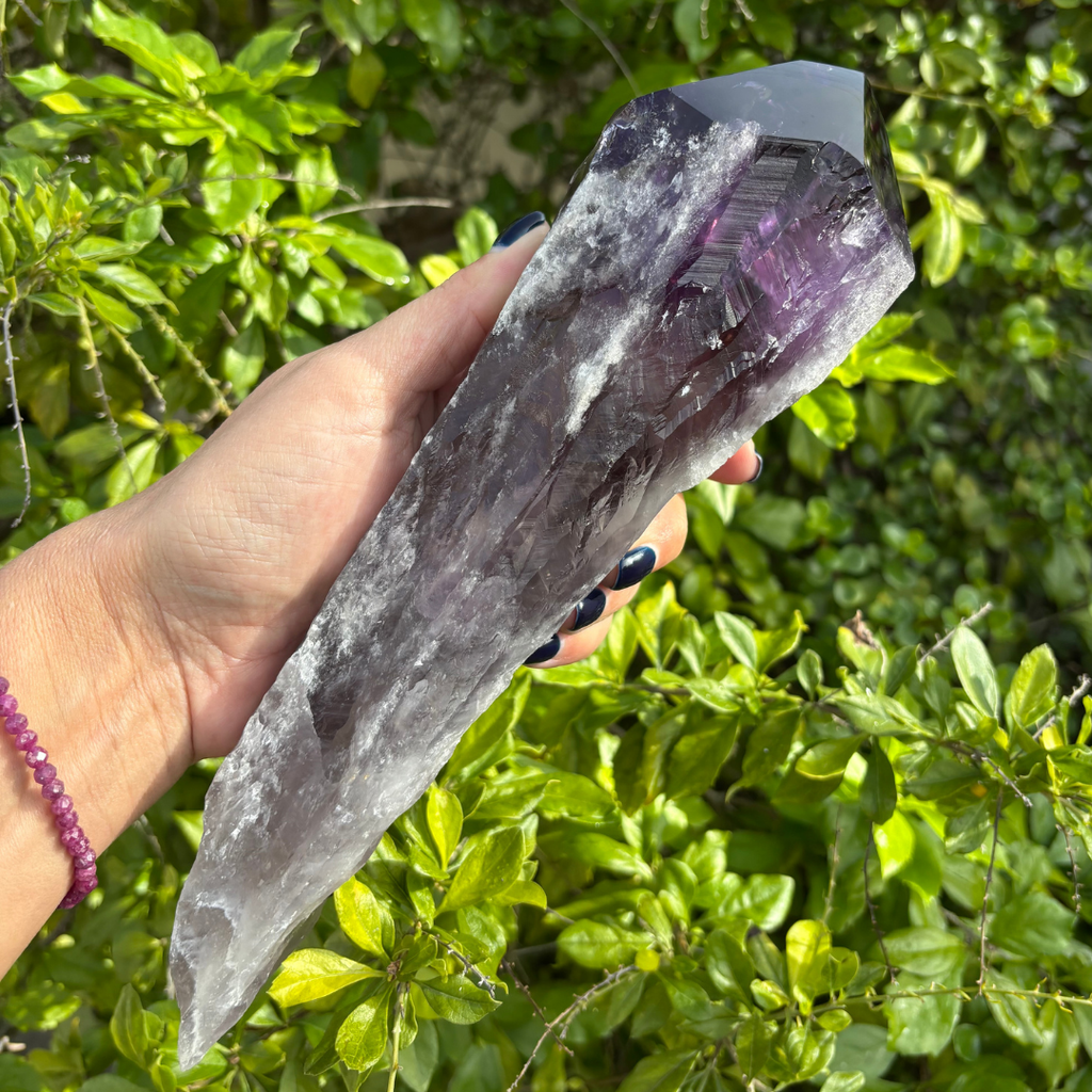 Amethyst Elestial Wand