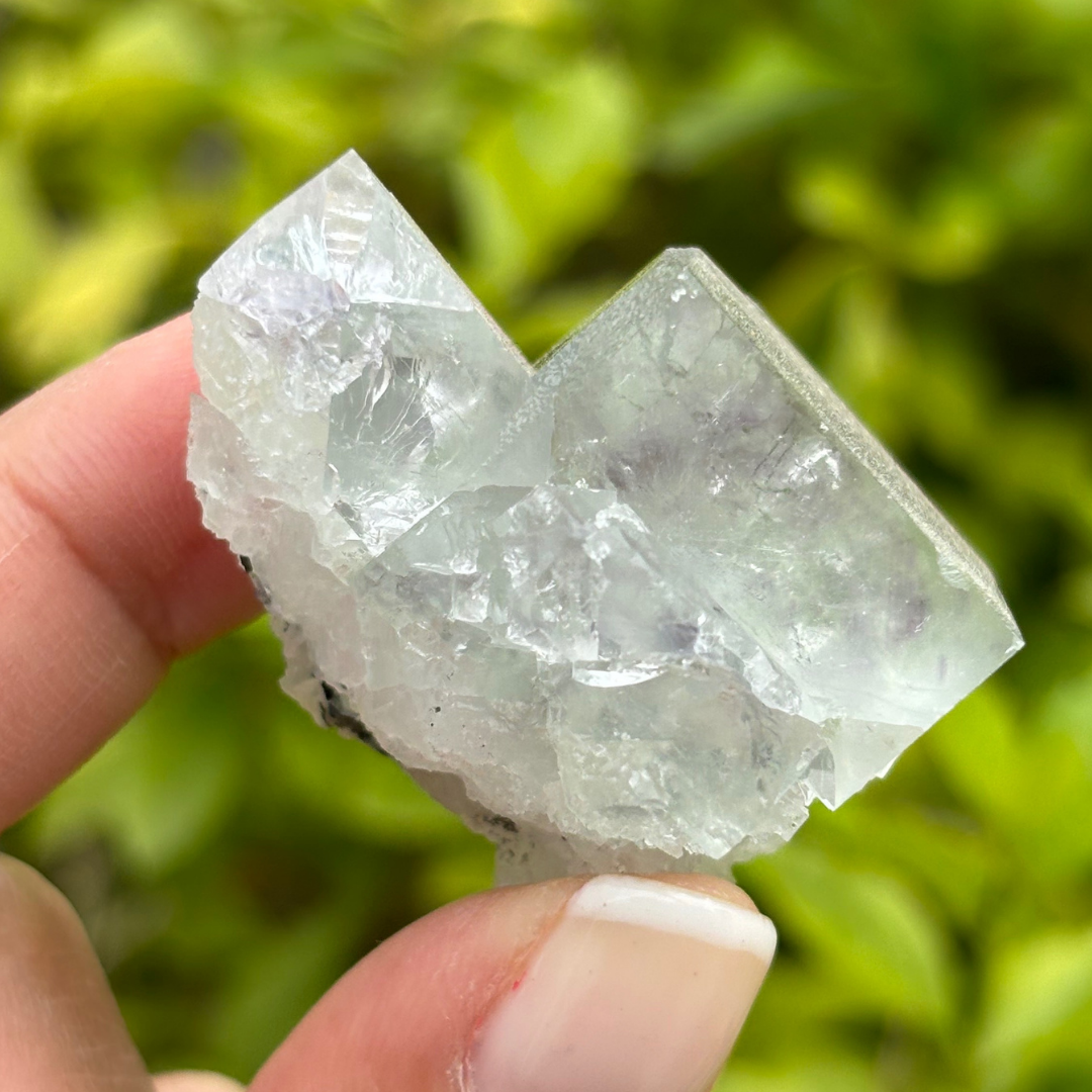 Soft Green Fluorite Cluster