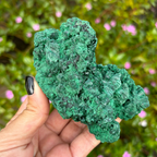 Malachite Specimen (Silky Velvet)