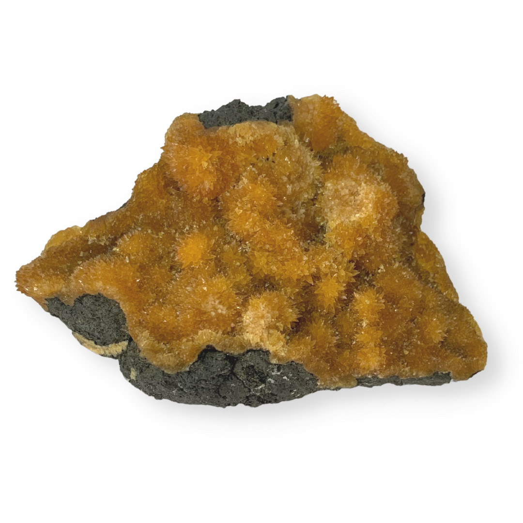 Orange Calcite Cluster - Poland