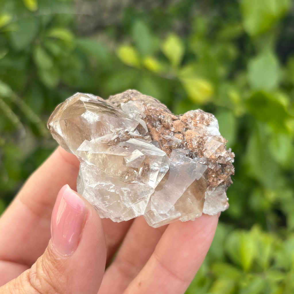 Calcite (Phantom) Specimen (Fluoresces under UV light)