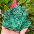 Malachite Specimen (Silky Velvet)