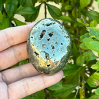 Pyrite Palm Stone - A Grade