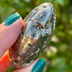 Pyrite Palm Stone - A Grade