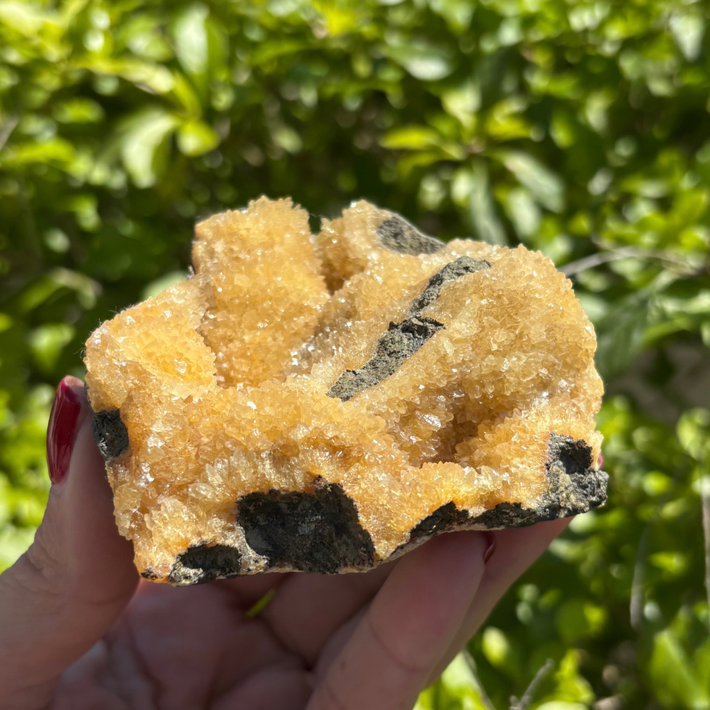Orange Calcite Specimen